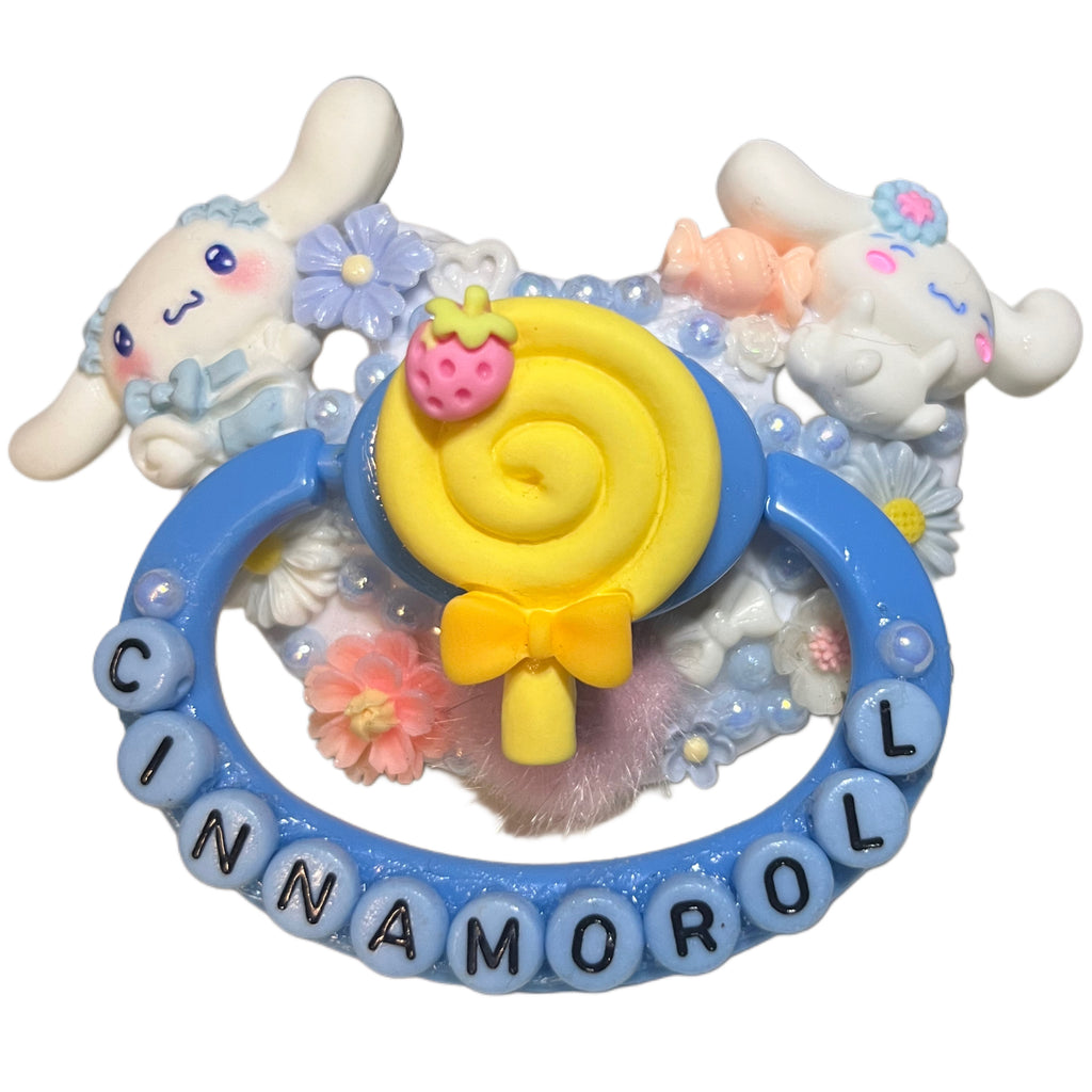 Bunny Hand Crafted Deluxe Pacifier