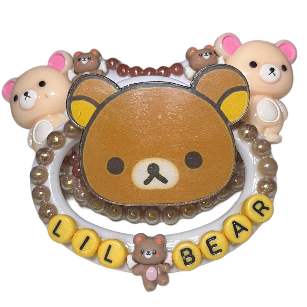 Lil Bear Hand Crafted Deluxe Pacifier
