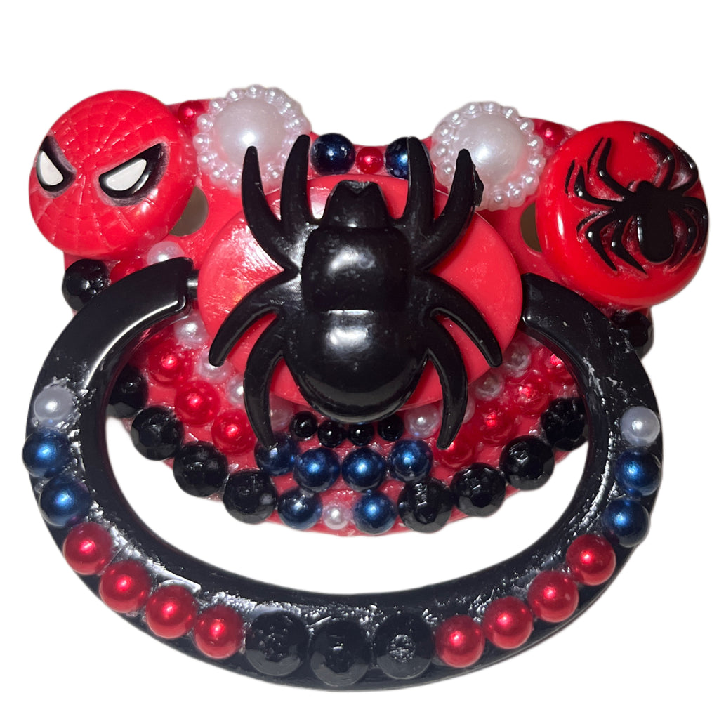 Spider Hand Crafted Deluxe Pacifier