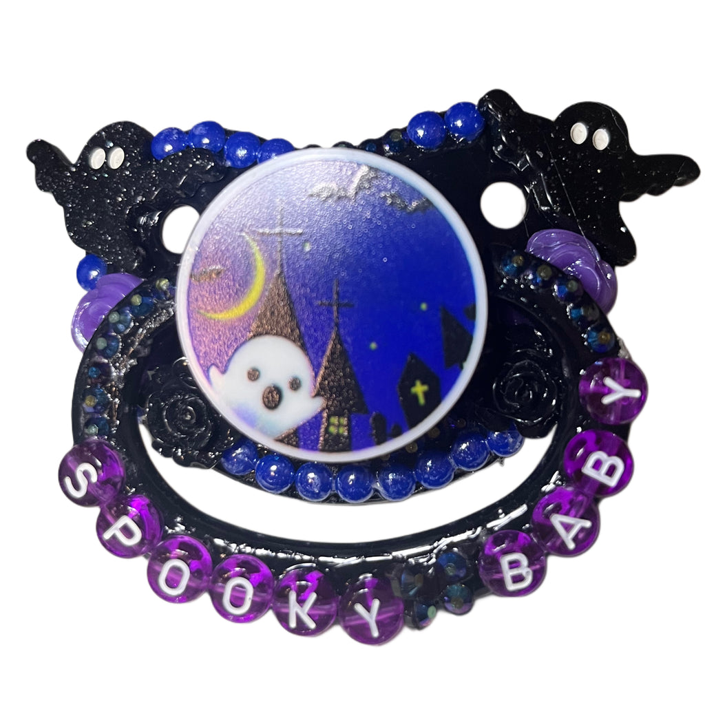 Spooky Baby Hand Crafted Deluxe Pacifier