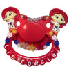 Cow Girl Hand Crafted Deluxe Pacifier