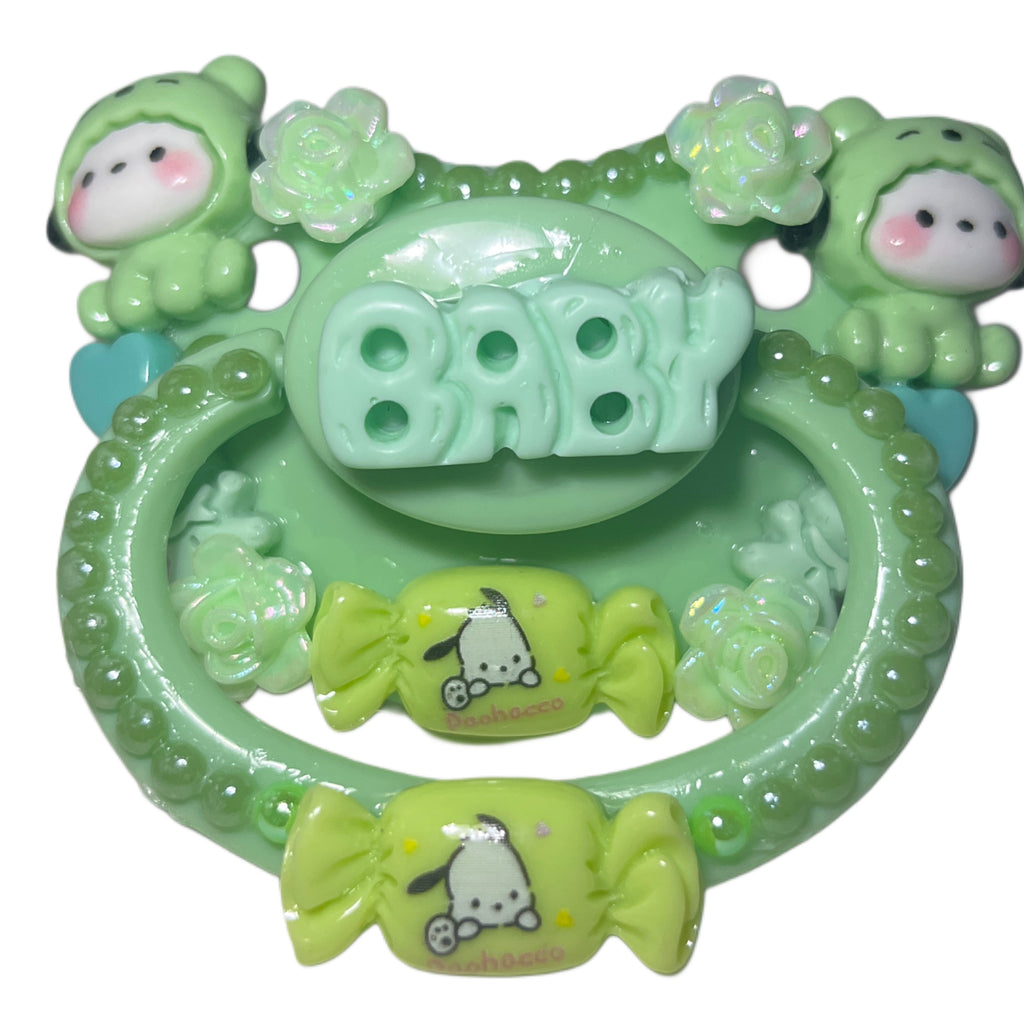 Baby Puppy Hand Crafted Deluxe Pacifier
