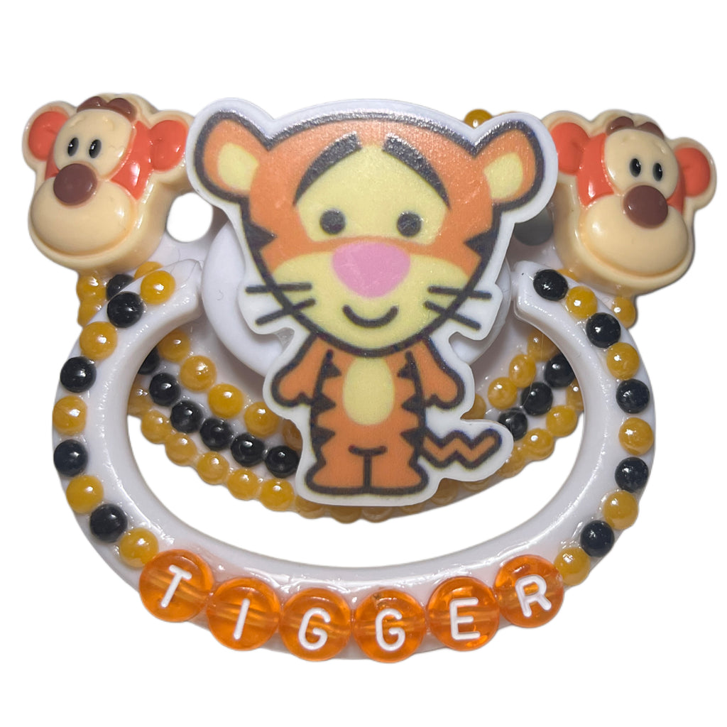 Tiger Hand Crafted Deluxe Pacifier