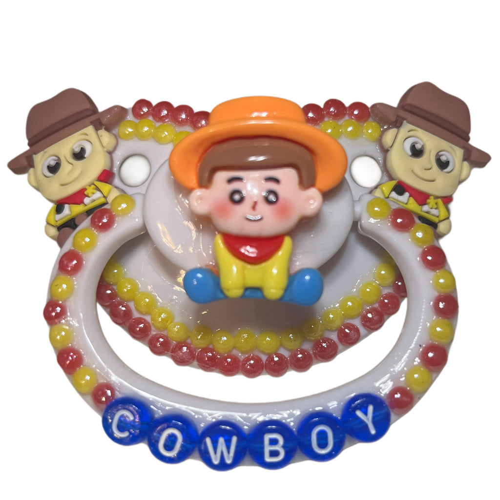 Cowboy Hand Crafted Deluxe Pacifier