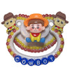 Cowboy Hand Crafted Deluxe Pacifier