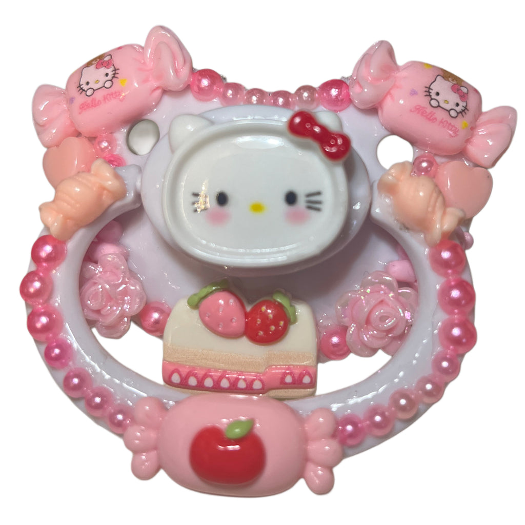 Kitty Hand Crafted Deluxe Pacifier