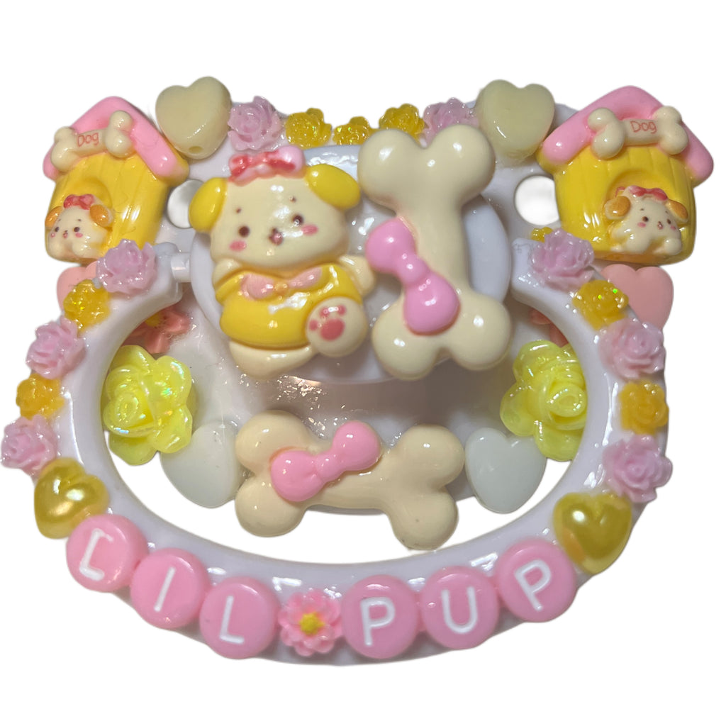 Lil Pup Hand Crafted Deluxe Pacifier