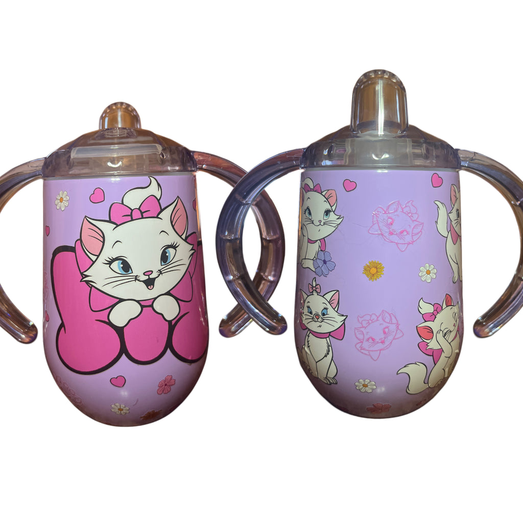 Kitty Cat 12oz Stainless Steel Sippy Cup