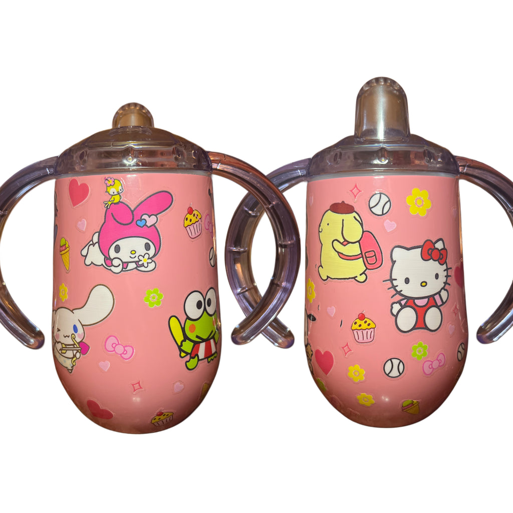 Kitty & Friends 12oz Stainless Steel Sippy Cup
