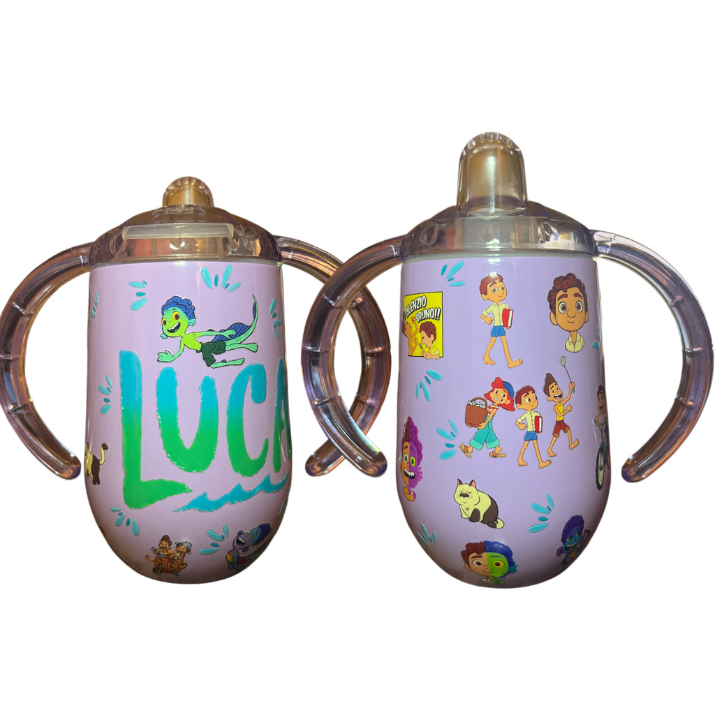 Cartoon 12oz Stainless Steel Sippy Cup