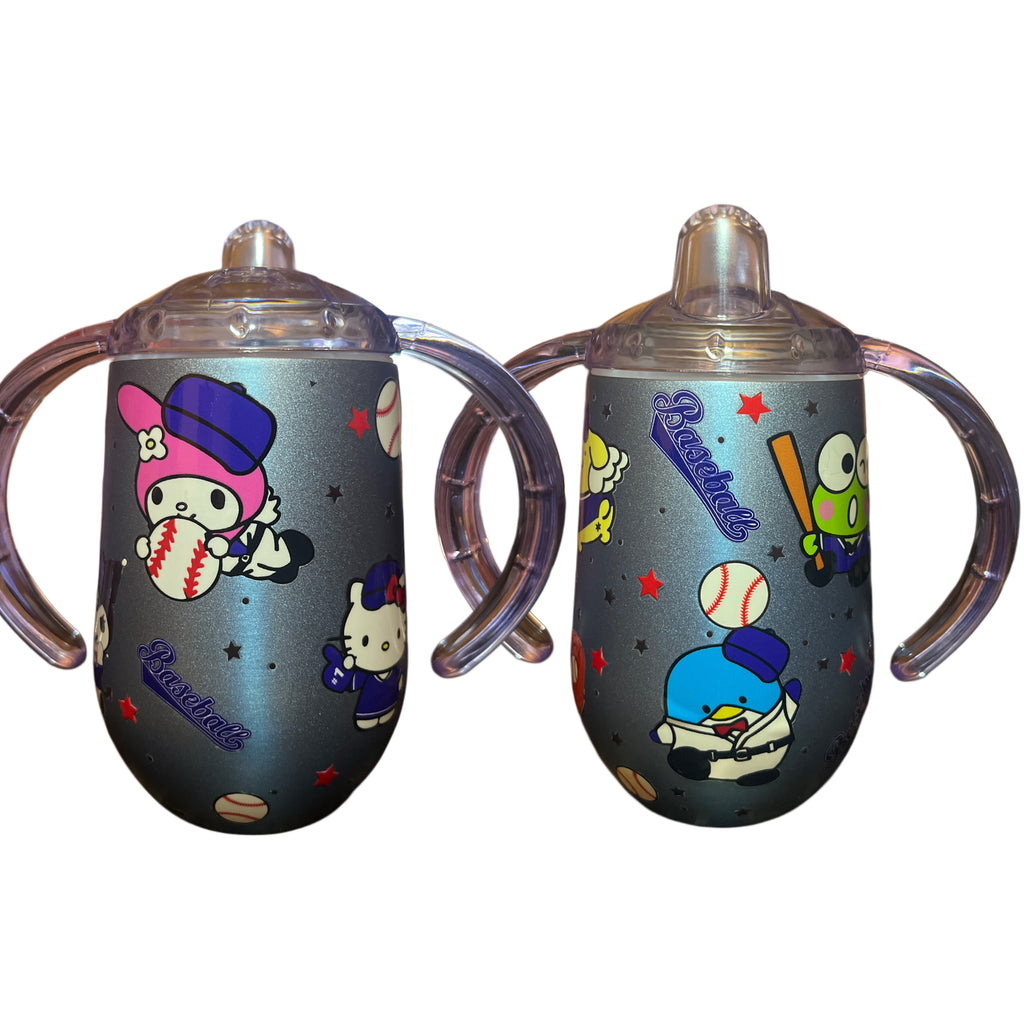 Kitty & Friends 12oz Stainless Steel Sippy Cup