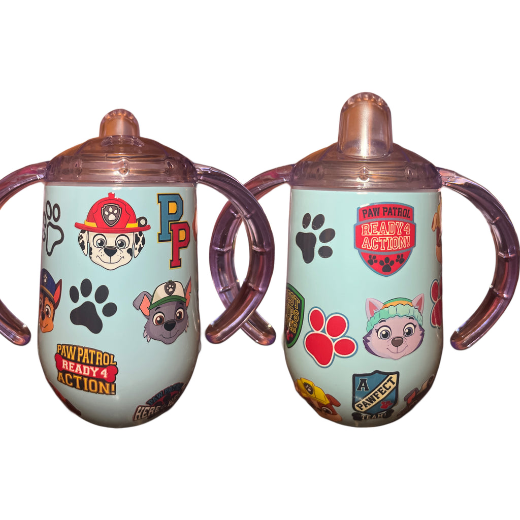 Hero Pups 12oz Stainless Steel Sippy Cup