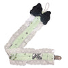 Silly Panda Plush Ruffle Deluxe Pacifier Clip