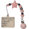 Book Silicone Teether Chewing Toy Pacifier Clip