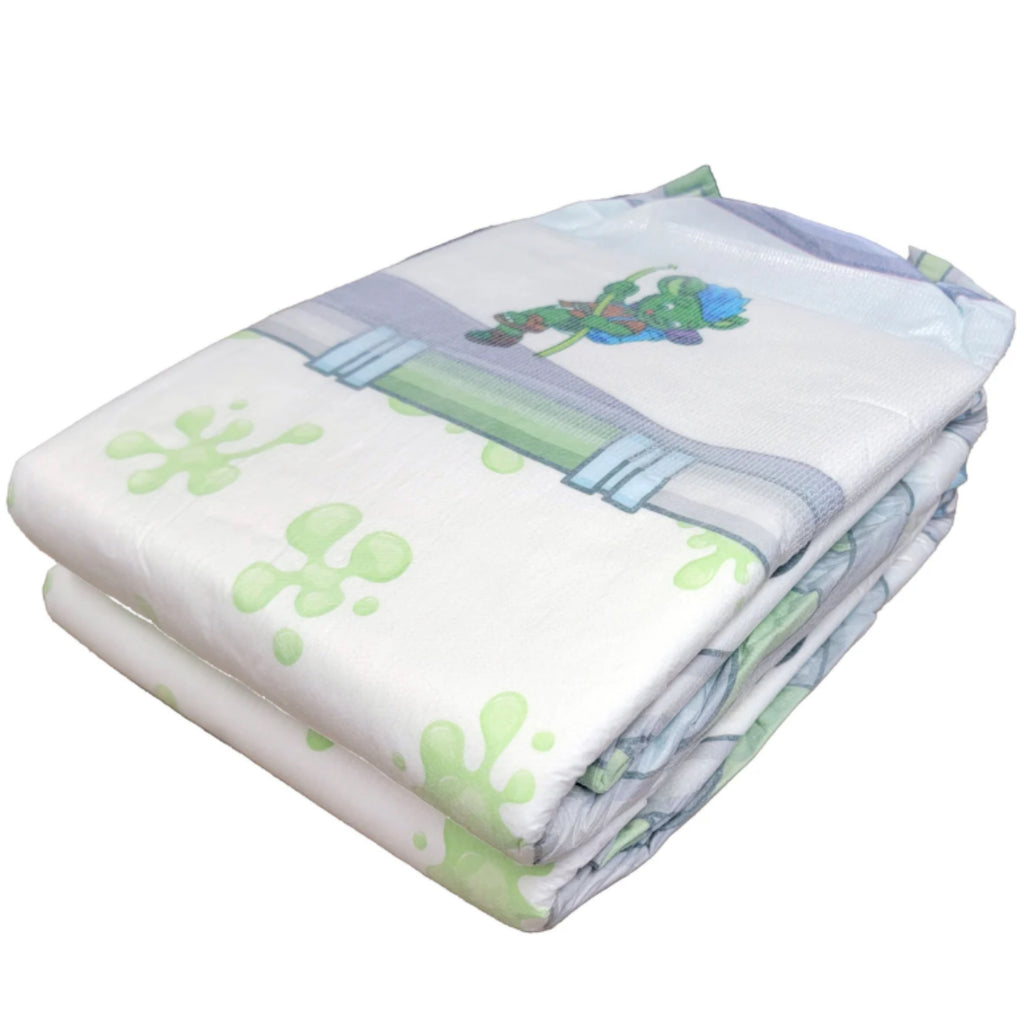 Tykables Potty Monsters ABDL 1 Adult Diaper Sample