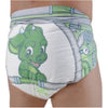 Tykables Potty Monsters ABDL 1 Adult Diaper Sample