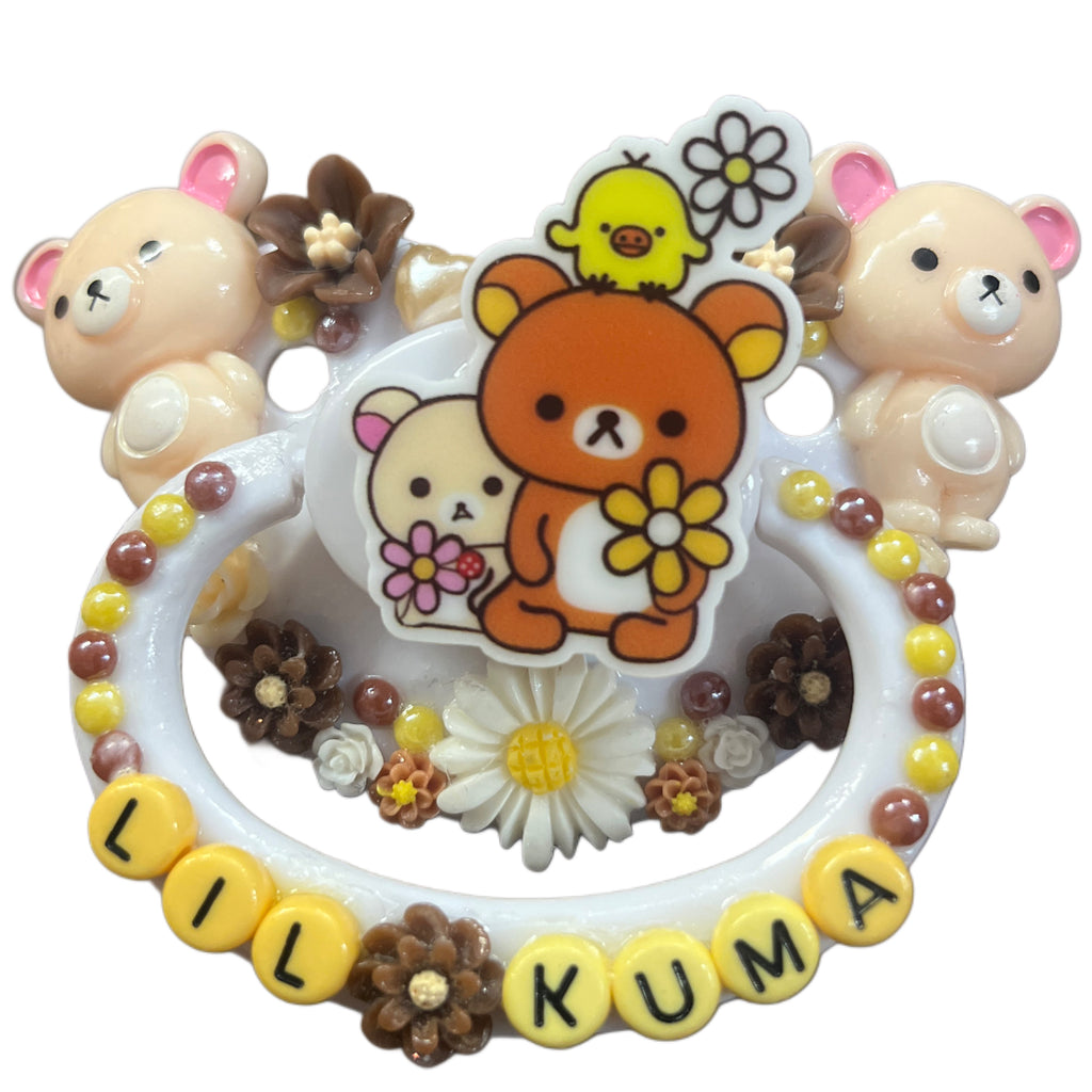 Bear Hand Crafted Deluxe Pacifier