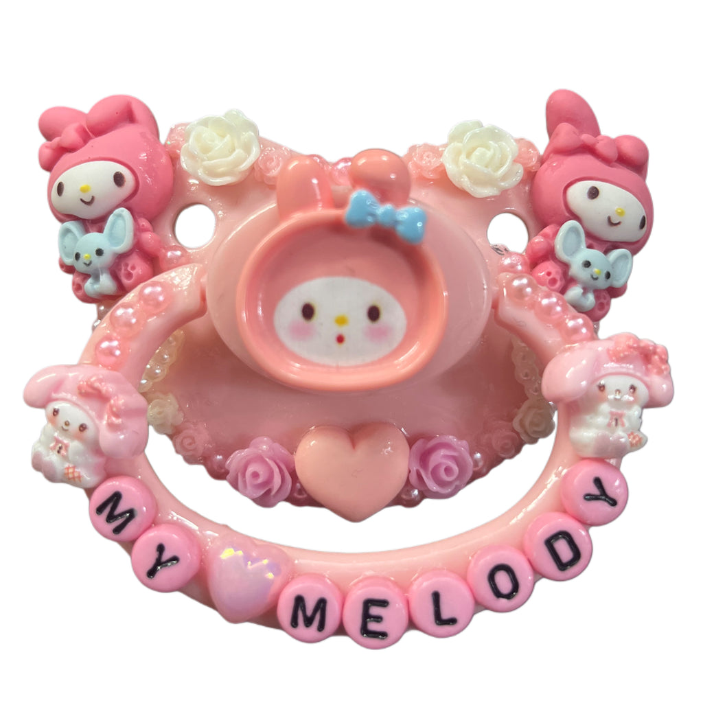 Bunny Hand Crafted Deluxe Pacifier