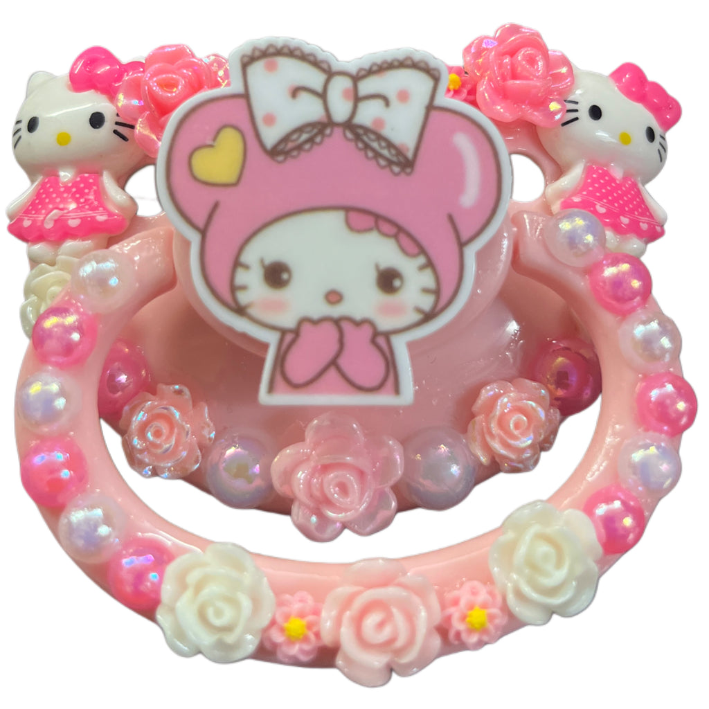 Kitty Hand Crafted Deluxe Pacifier