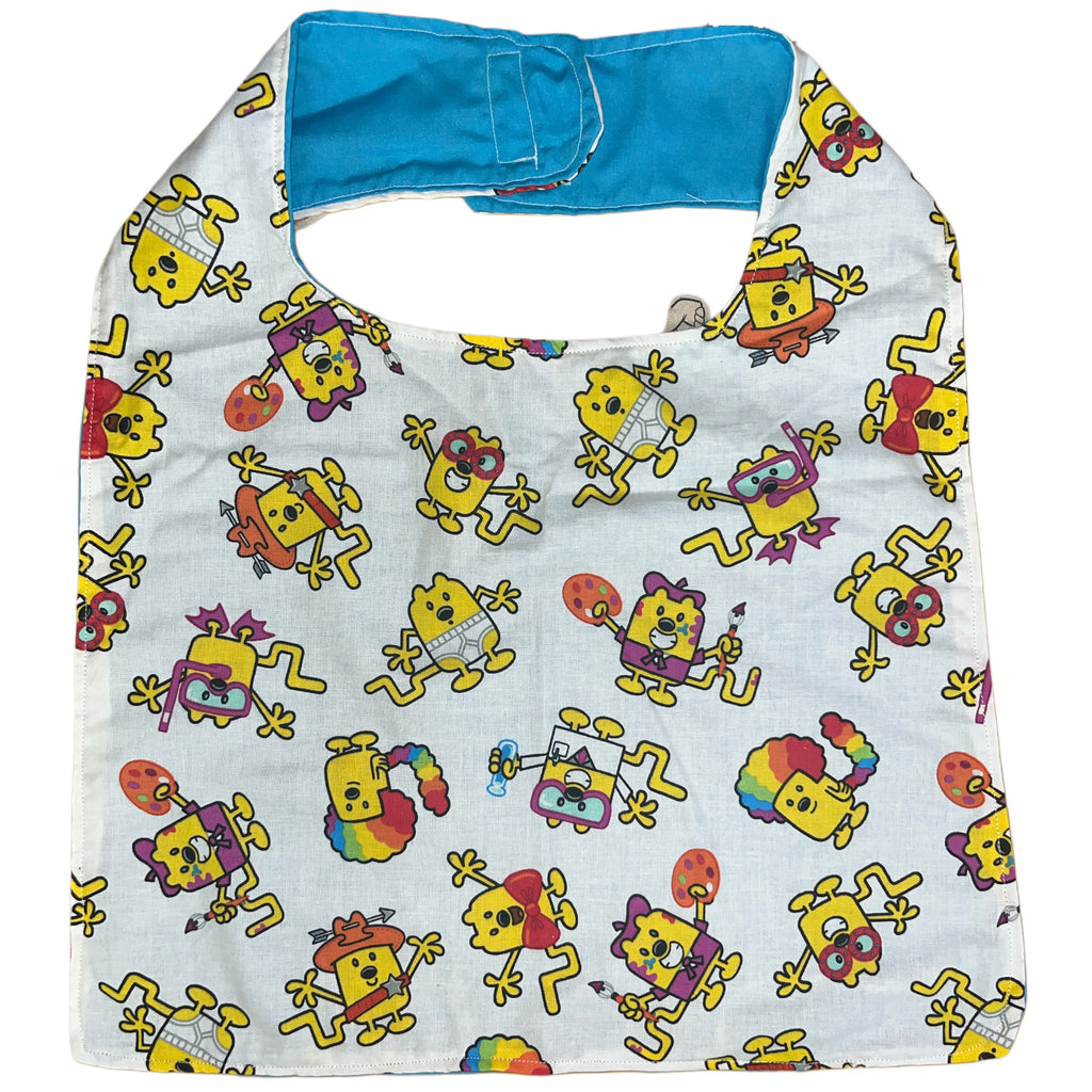 Yellow Cartoon Adult Bib