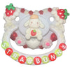 Straw Bunny Hand Crafted Deluxe Pacifier