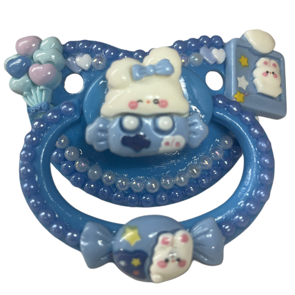 Bunny Hand Crafted Deluxe Pacifier