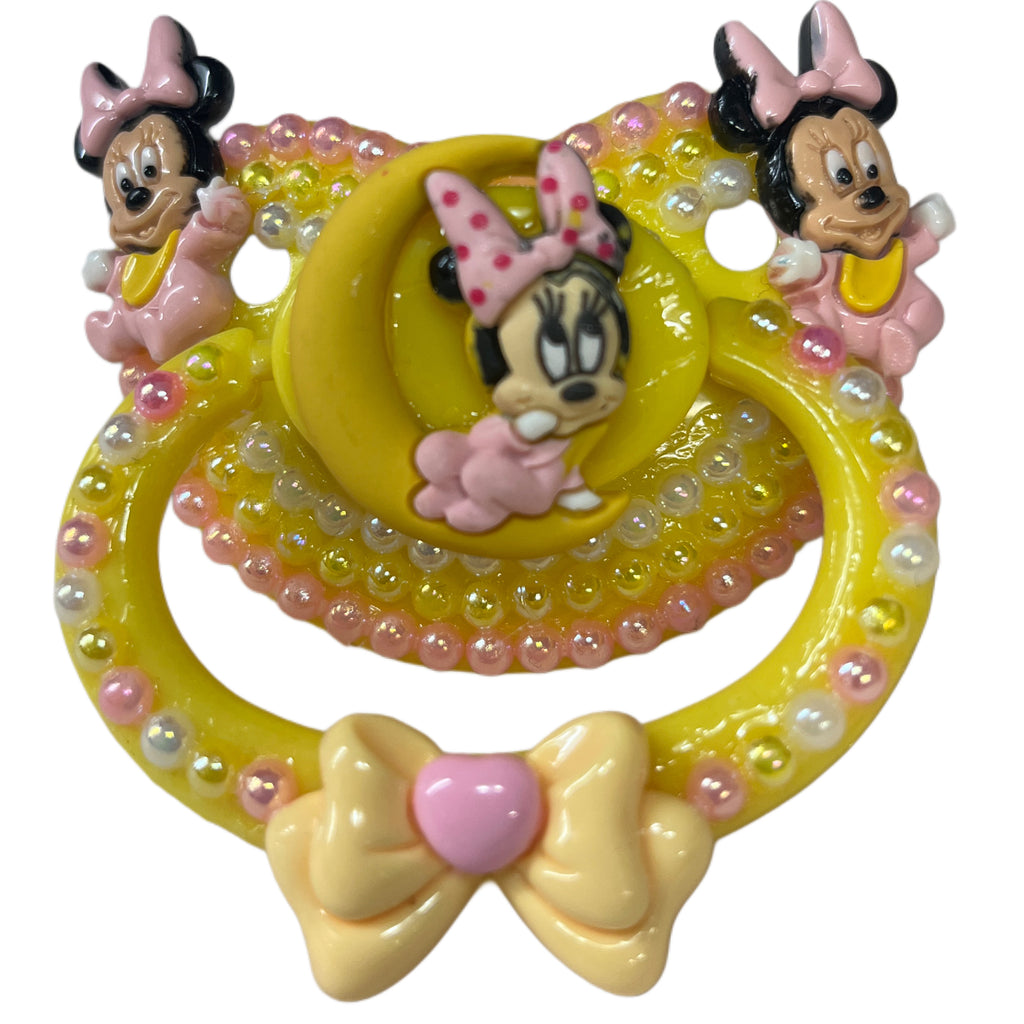 Mouse Hand Crafted Deluxe Pacifier