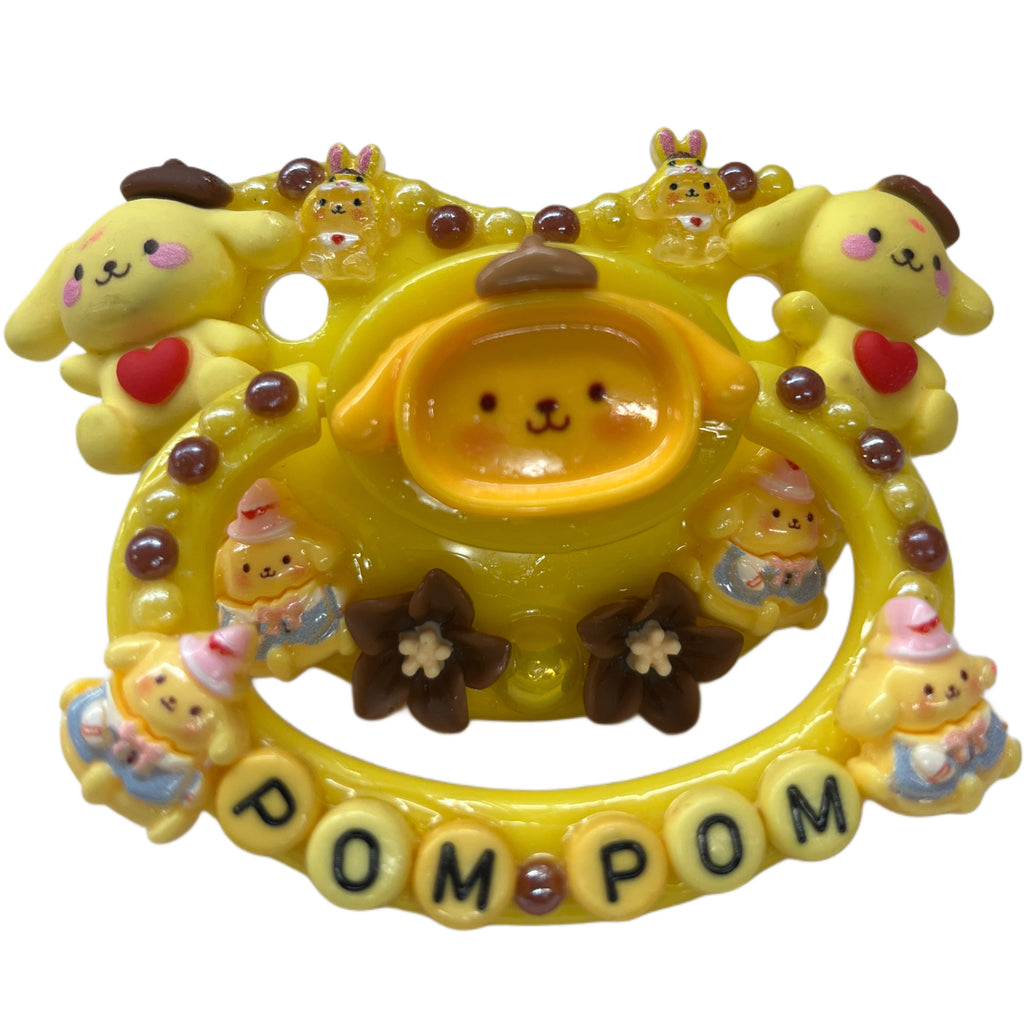 Yellow Dog Hand Crafted Deluxe Pacifier