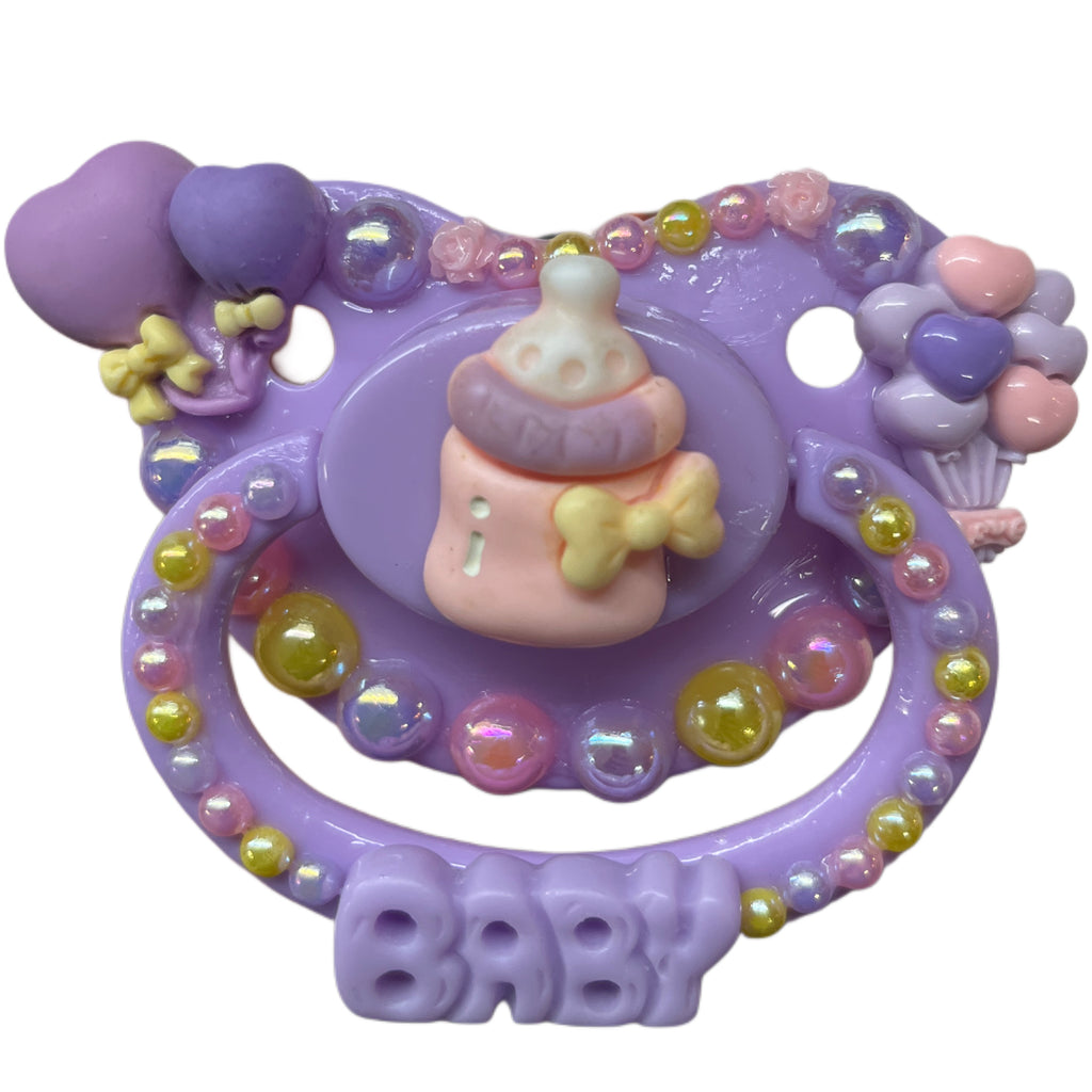 Baby Bottle Hand Crafted Deluxe Pacifier