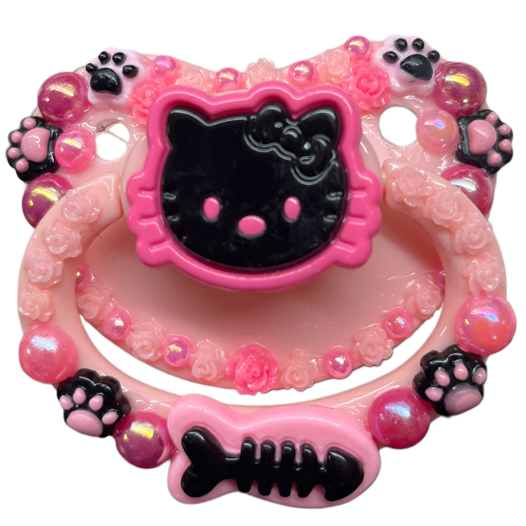 Kitty Hand Crafted Deluxe Pacifier