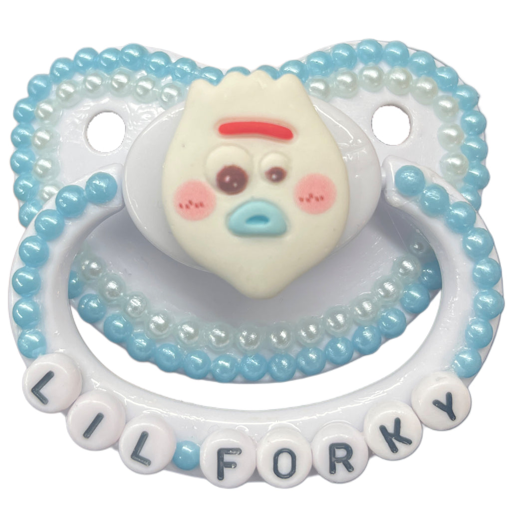 Fork Toy Hand Crafted Deluxe Pacifier