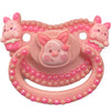 Pig Hand Crafted Deluxe Pacifier
