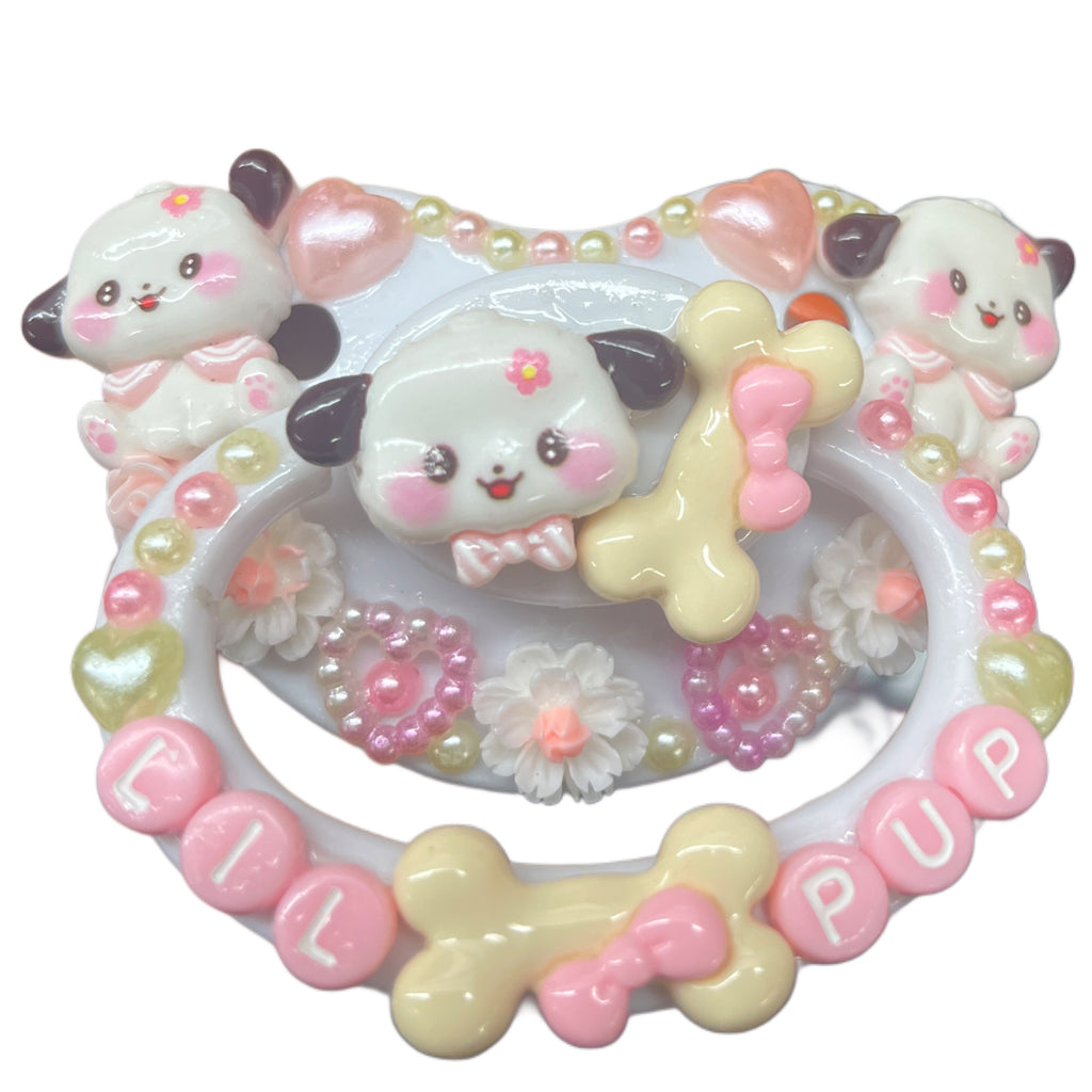 Lil Pup Hand Crafted Deluxe Pacifier