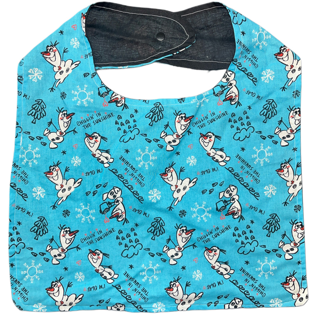 Snowman Adult Bib