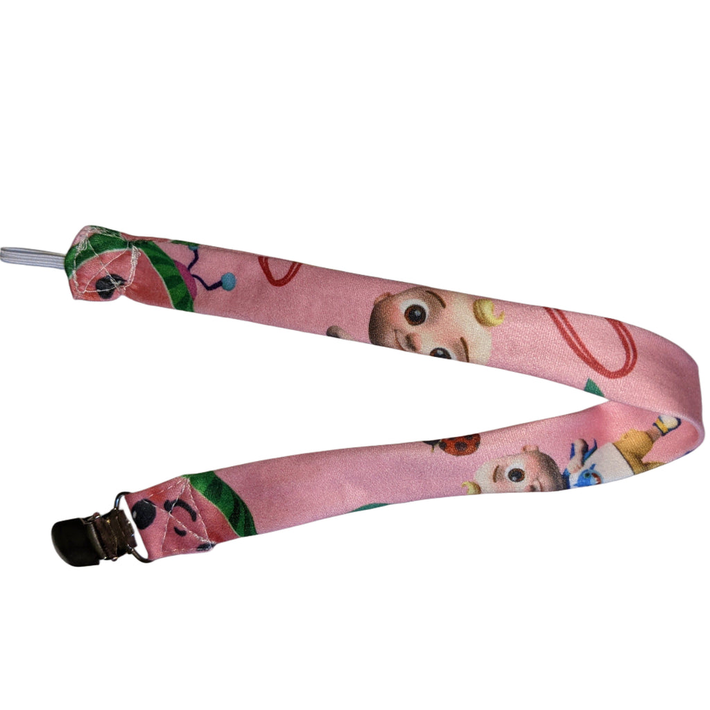 Baby Cartoon Fabric Pacifier Clip