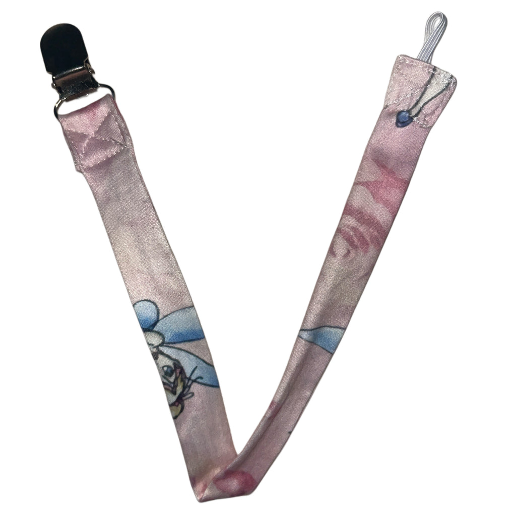 Fairy Fabric Pacifier Clip