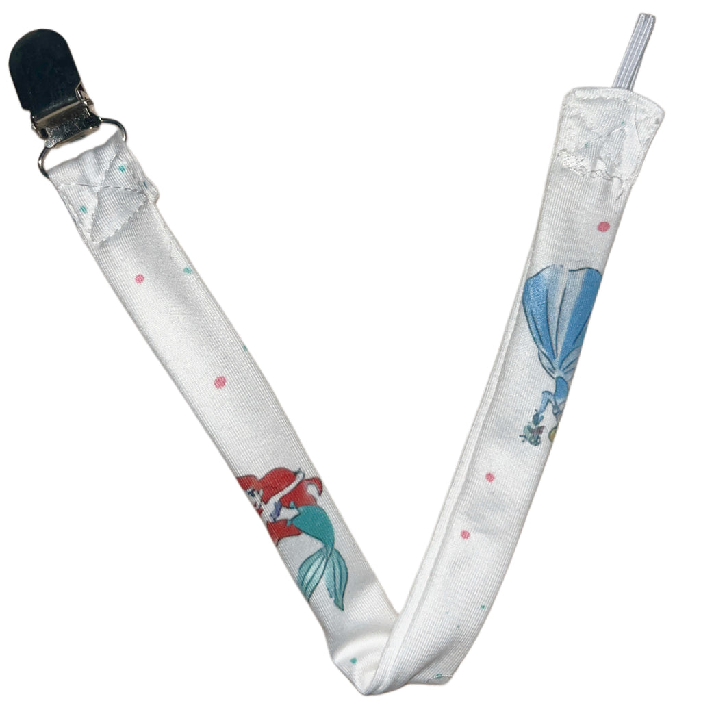 Princess Fabric Pacifier Clip