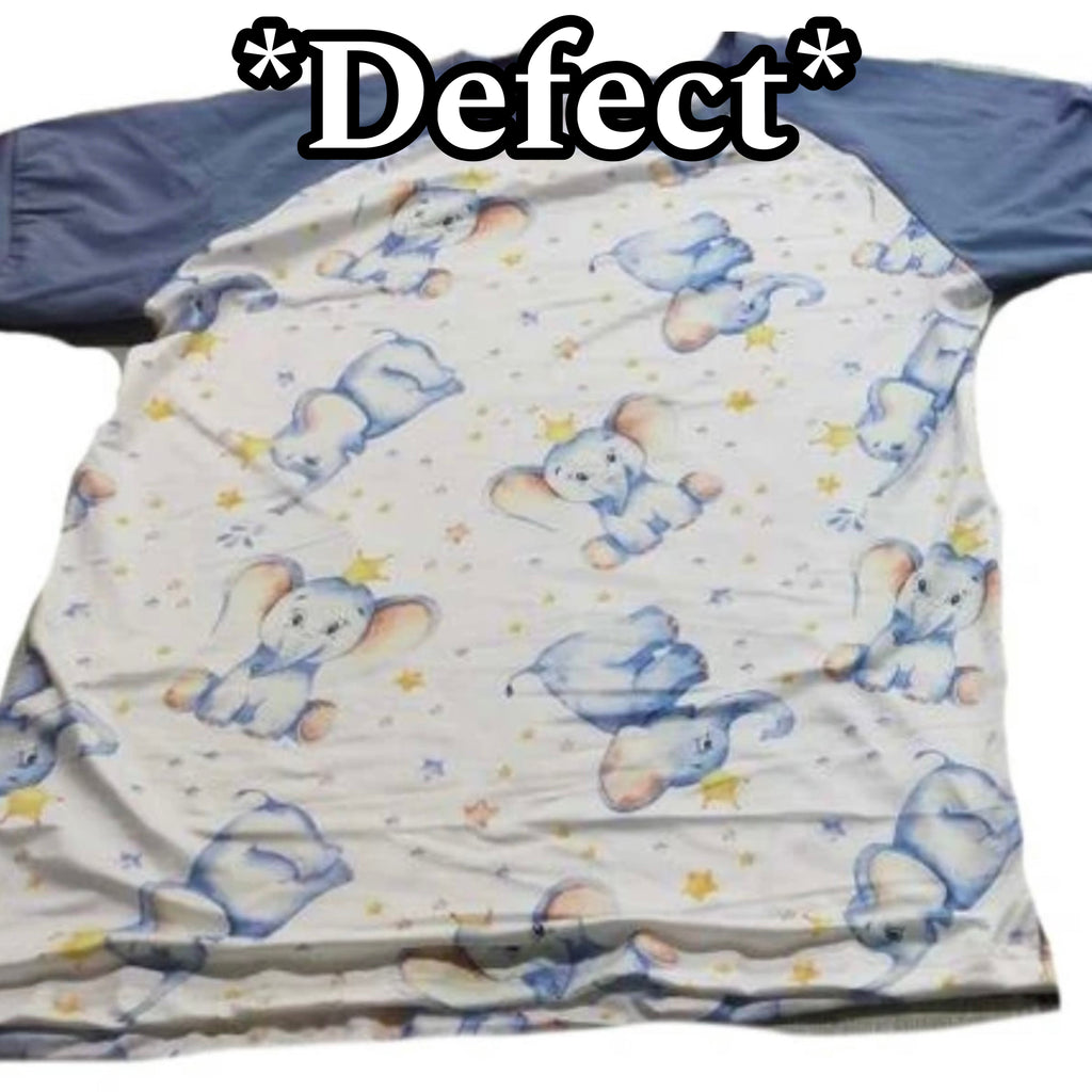 Second Chance XS Royal Elephant Pajama Shirt