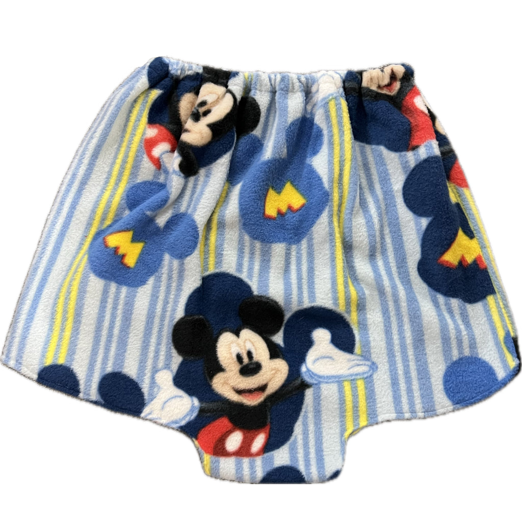 Blue Mouse Diaper Cover