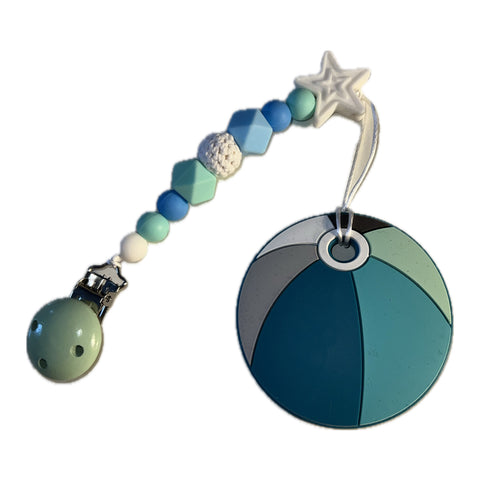Beach Ball Variety Silicone Chewing Teether second image