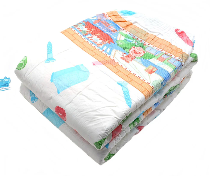 Tykables Little Builders ABDL 1 Adult Diaper Sample