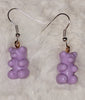 Gummy Bears Purple Earrings