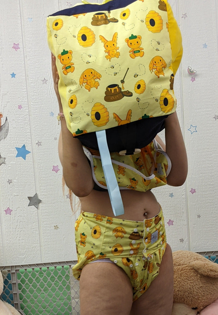 Hunny Bunny ABDL Sensory Soft Textured Fidget Cube