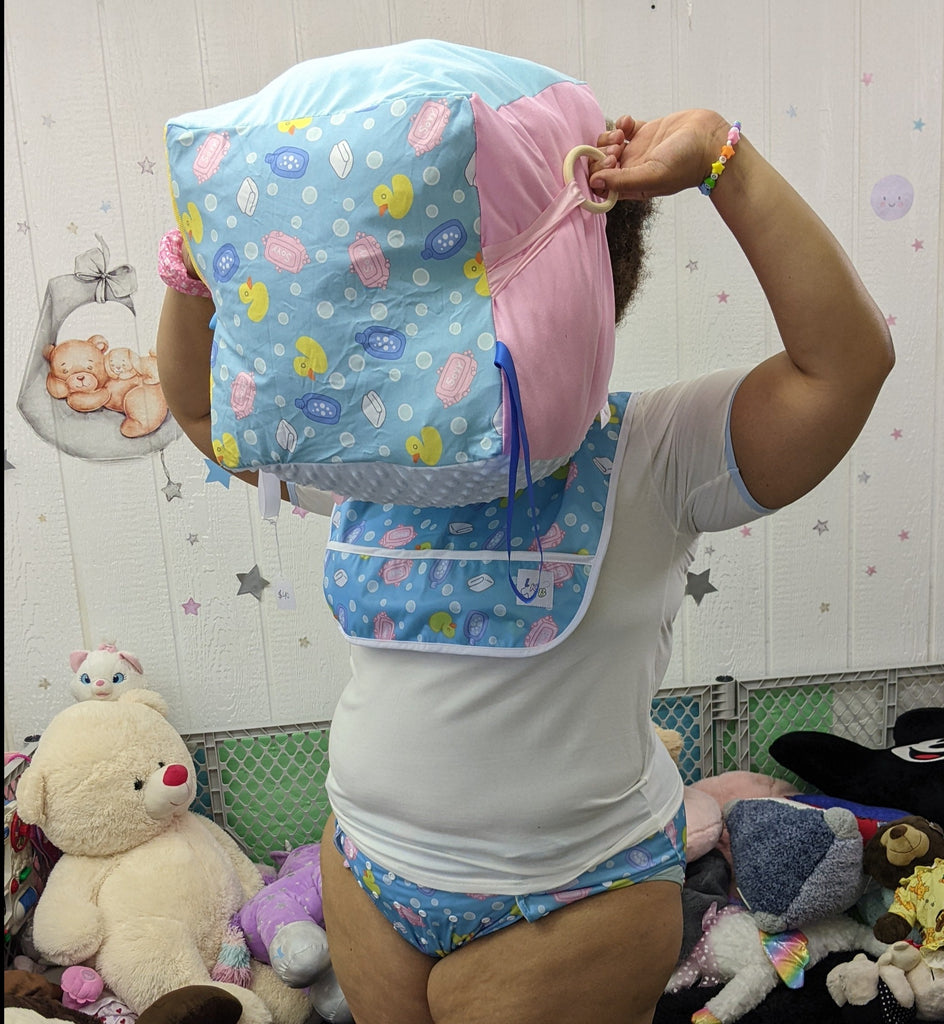 Ducky Bath Time ABDL Sensory Soft Textured Fidget Cube