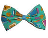 Peanut Butter & Jelly Fabric Hair Bow *