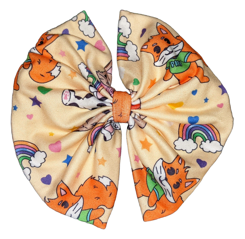 Little Rascals Fabric Hair Bow