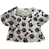 Puppy Paws & Bones Stuffie Shirt