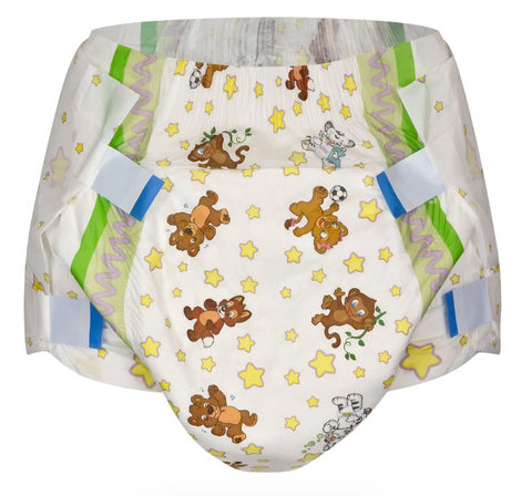 Crinklz Original ABDL 1 Adult Diaper Sample second image