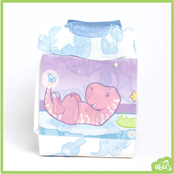 ABU DinoRawrZ ABDL 1 Adult Diaper Sample