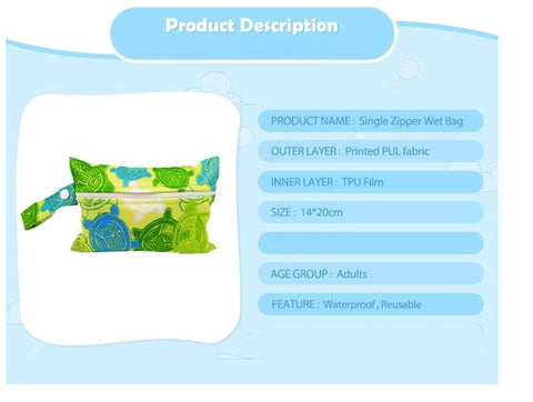 Bears Lions Tigers Pacifier Bag second image